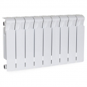 Радиатор биметаллический Rifar Monolit 350, 9 секций